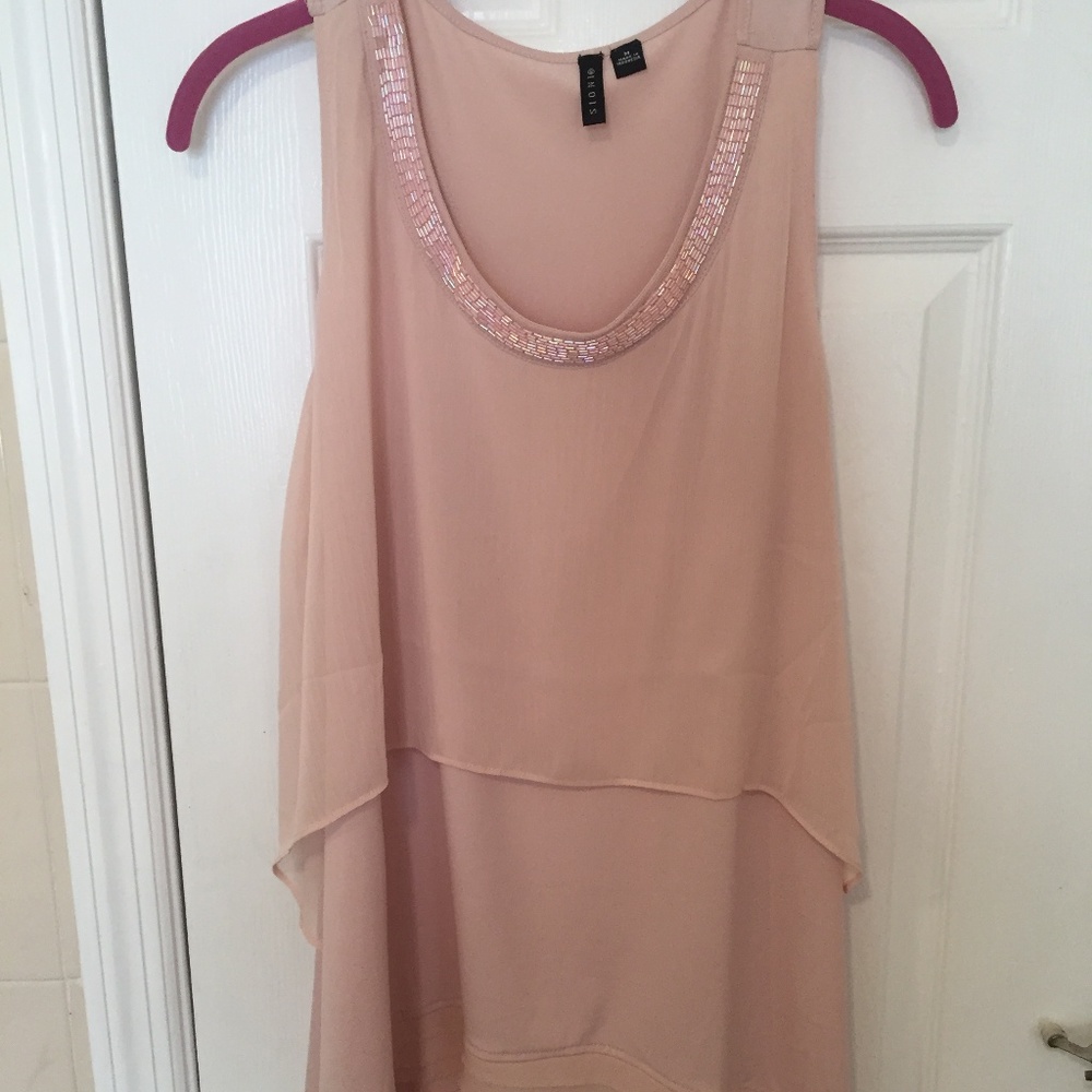 Pink Flowy Top